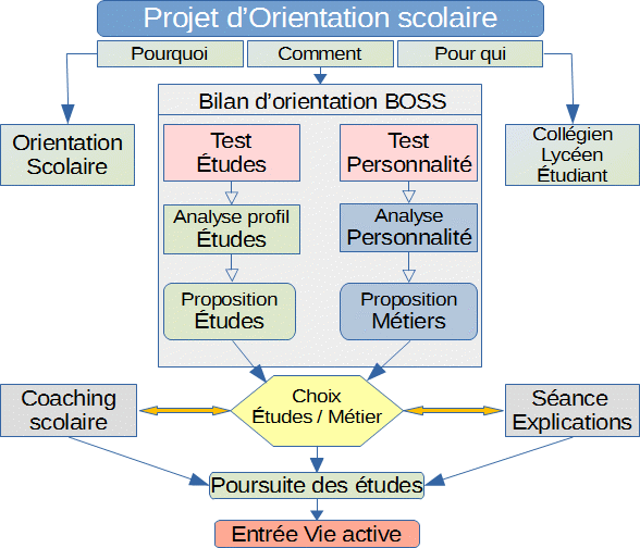 test orientation pour trouver son profil professionnel et choisir son profil étudiant